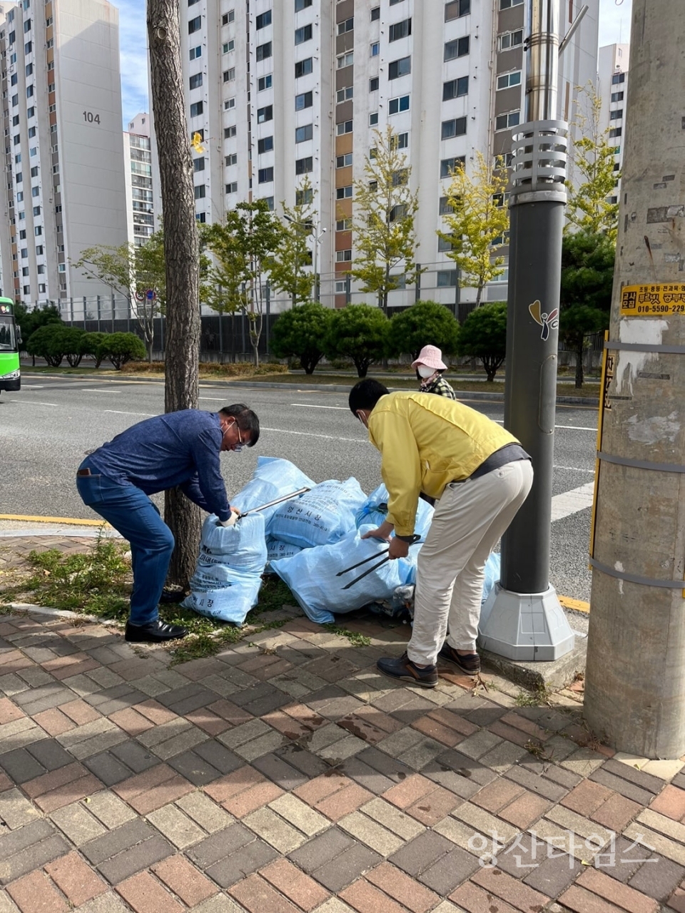 소주동 유관단체 환경 정비ⓒ양산타임스