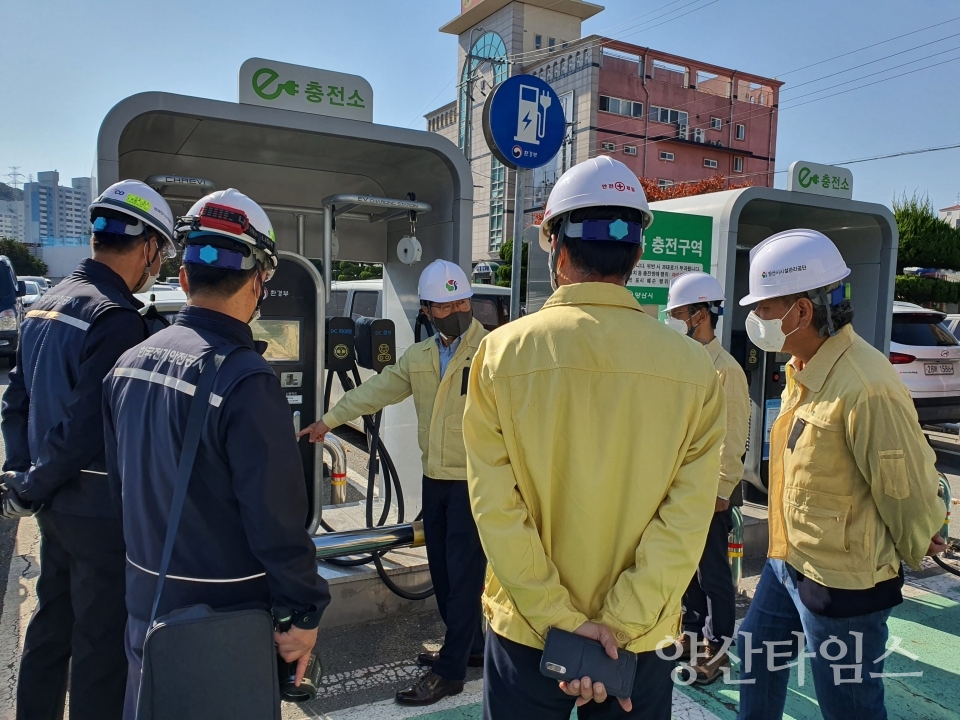공공시설 긴급 안전점검ⓒ양산타임스