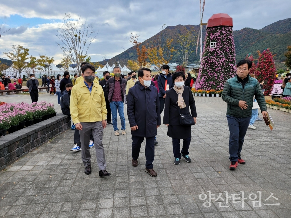주요시설 긴급 안전점검ⓒ양산타임스