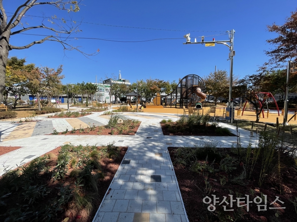 울주군 도래공원 전경ⓒ양산타임스