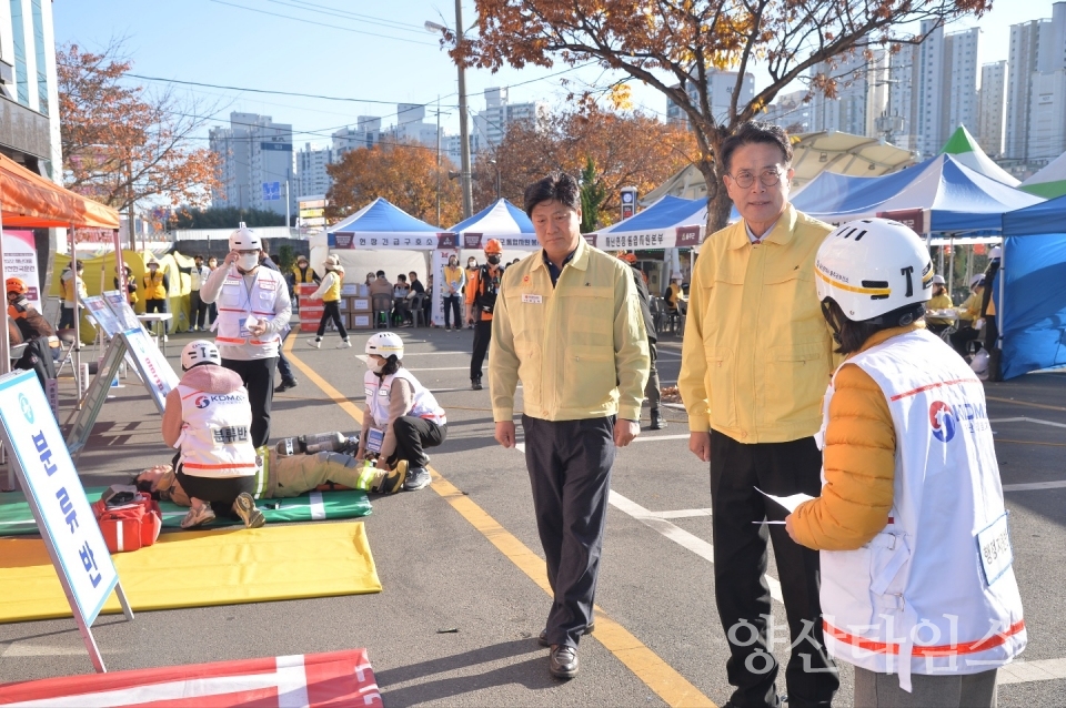 ‘전통시장 화재 예방’ 울주군, 재난대응 안전한국훈련ⓒ양산타임스