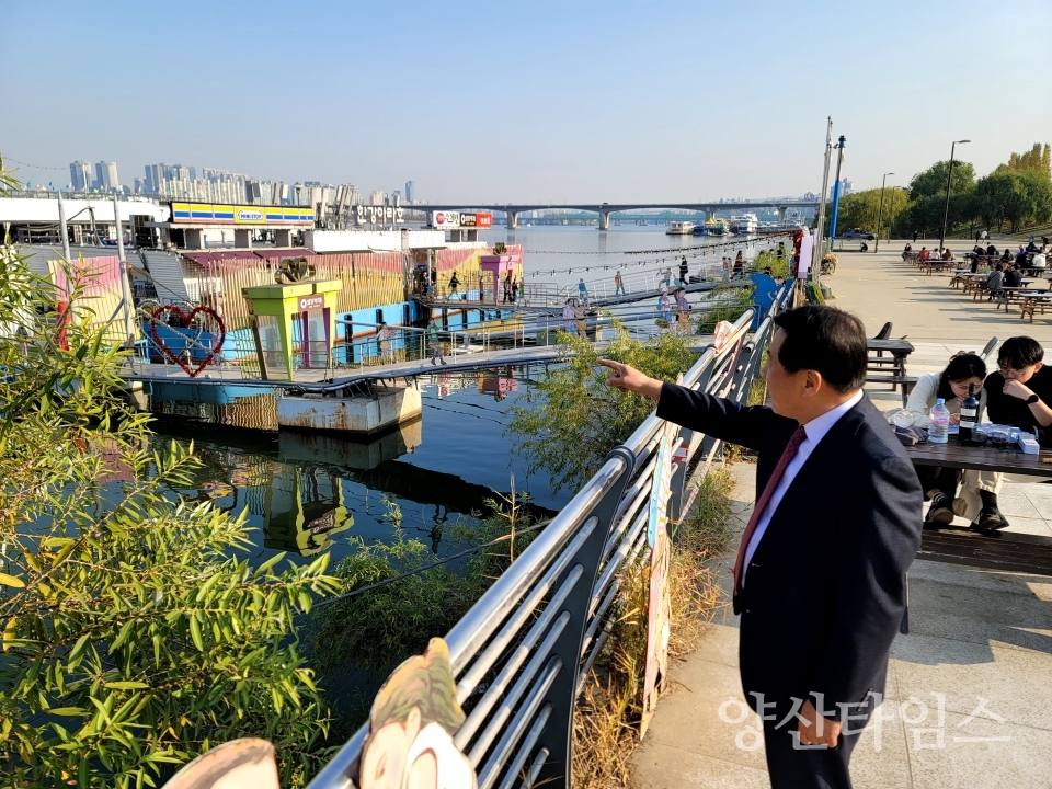 한강공원 벤치마킹ⓒ양산타임스