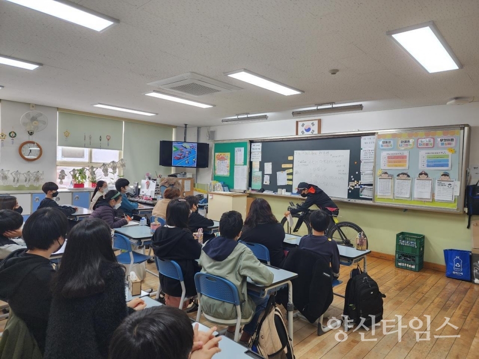 시민 자전거 교실 운영ⓒ양산타임스