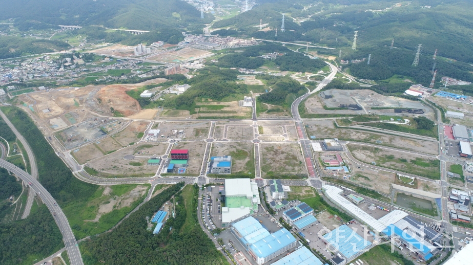 기장군은 동남권 방사선 의·과학 일반산업단지 조성사업 1단계를 준공하였다ⓒ양산타임스