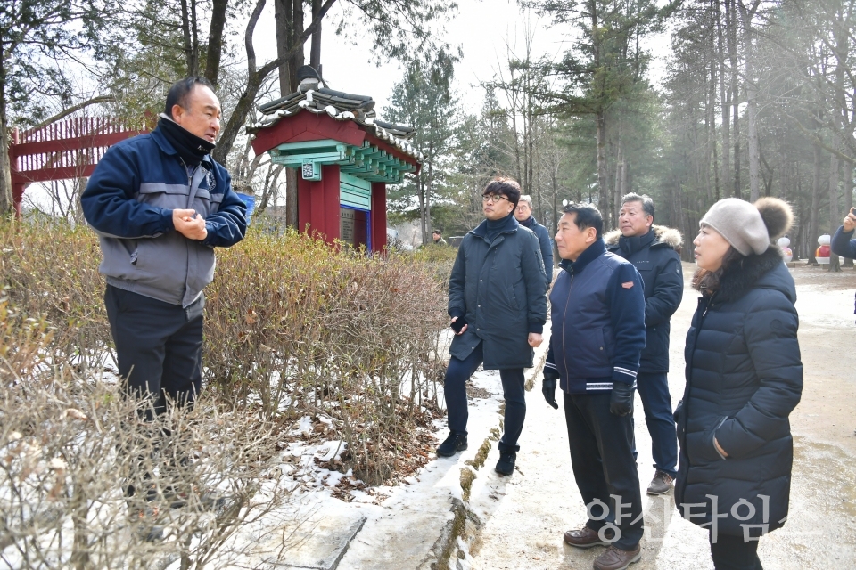 한강공원 남이섬 탄금호유람선 등 벤치마킹ⓒ양산타임스