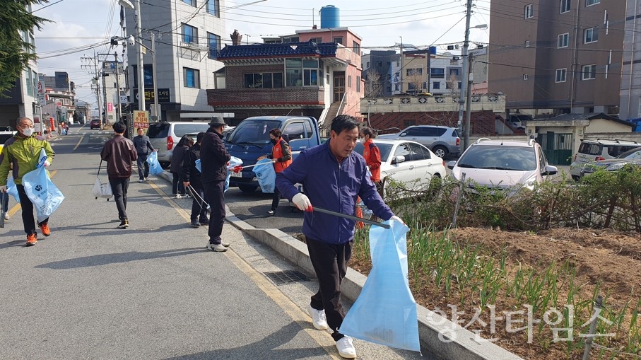 서창동 봄맞이 국토대청소ⓒ양산타임스