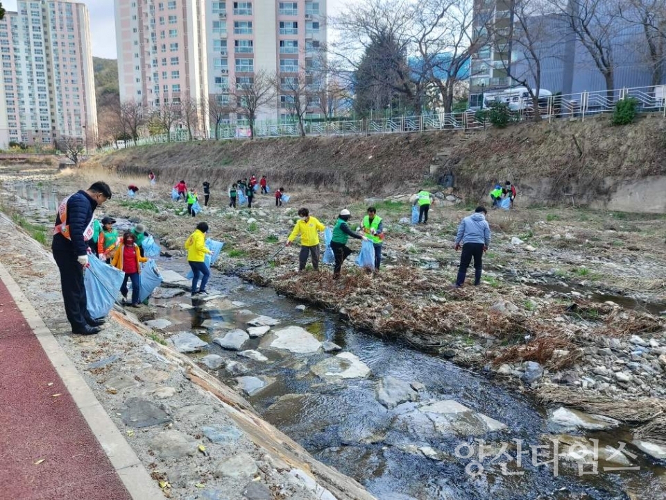 덕계동 봄철 산불예방 캠페인ⓒ양산타임스