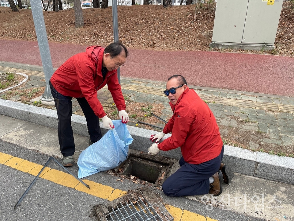 동면 봄맞이 국토대청소ⓒ양산타임스