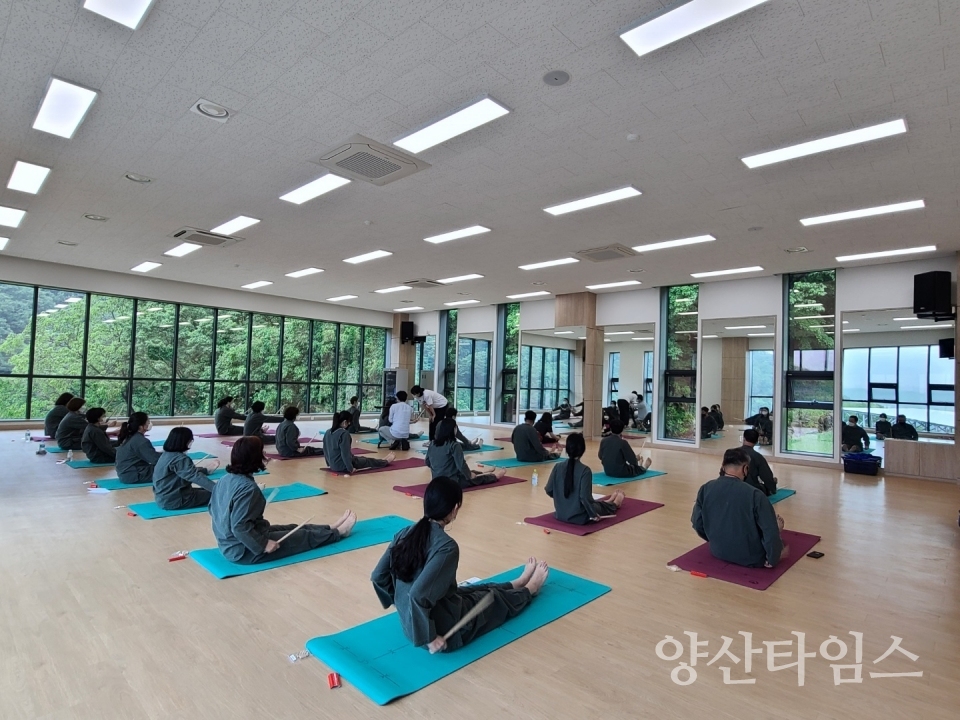 숲애서 치유전문 프로그램ⓒ양산타임스