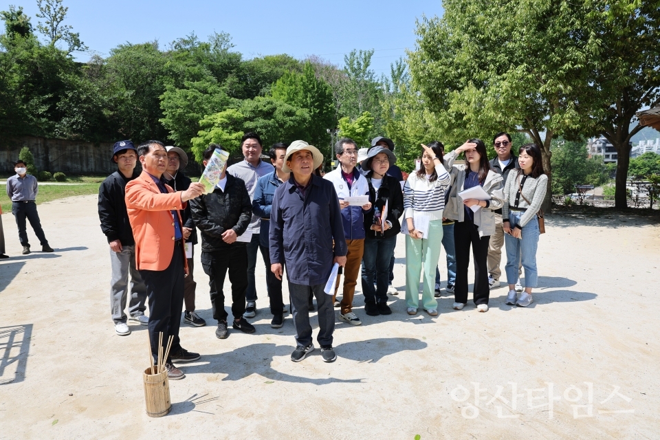 양산시 벤치마킹ⓒ양산타임스