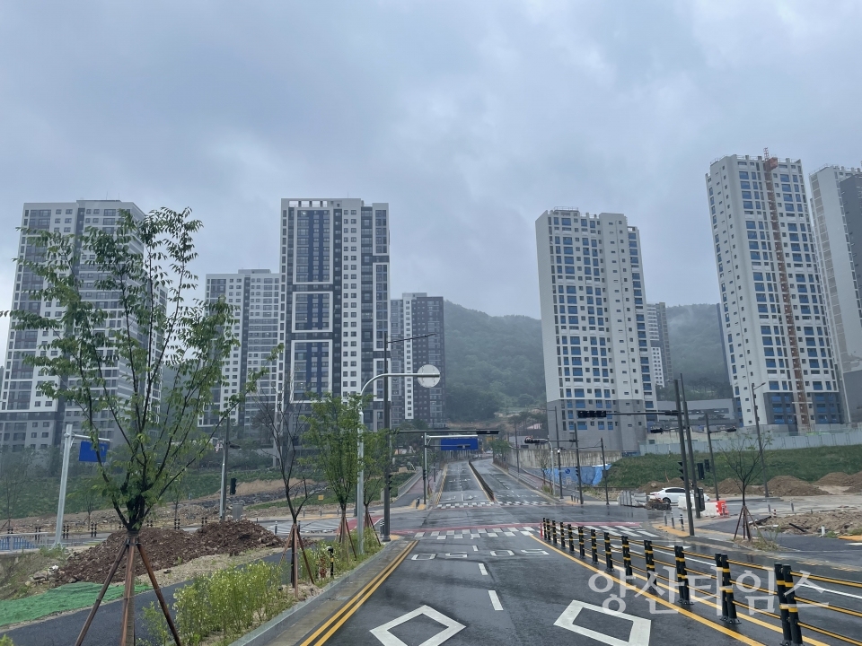 사송신도시 입주 독려ⓒ양산타임스