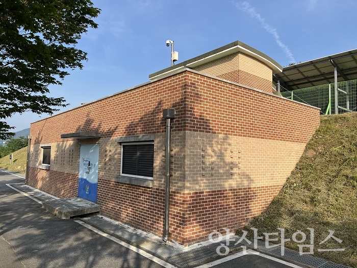 신도시정수장 배수지ⓒ양산타임스