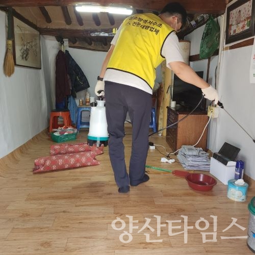 울주군·사회적기업 ㈜레스, 취약계층 방역 지원ⓒ양산타임스
