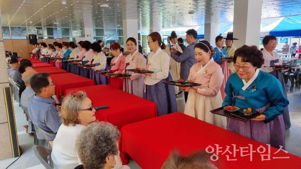 웅상문예원 서창동 기로연ⓒ양산타임스
