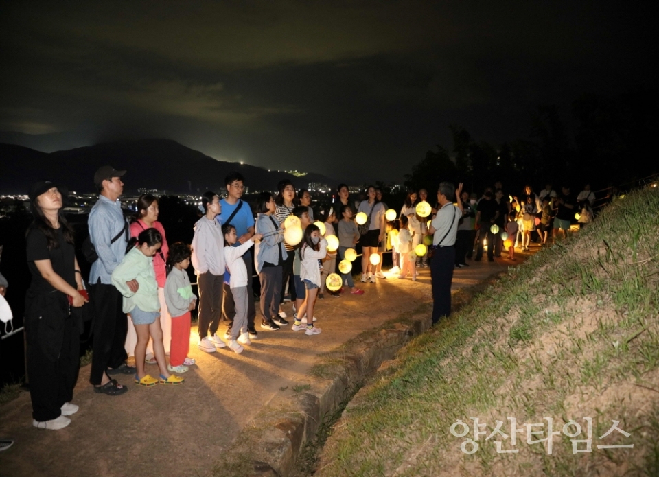 시립박물관 달빛고분 야행ⓒ양산타임스