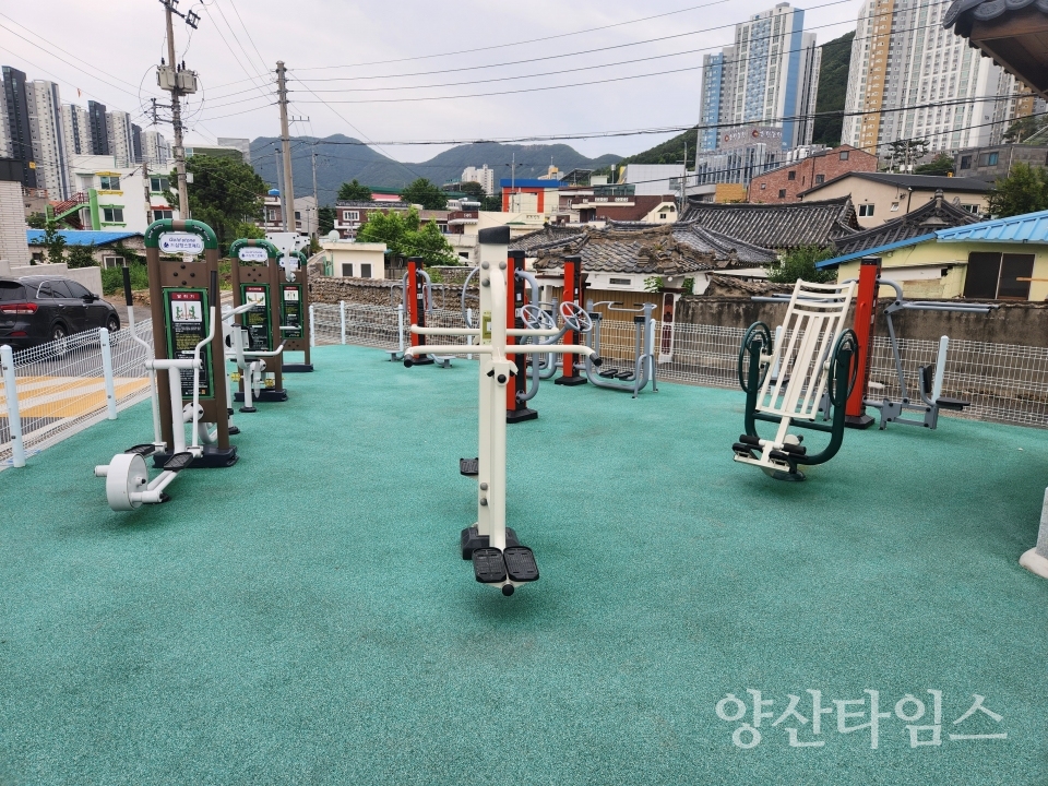안전분야 야외운동기구 안전감찰ⓒ양산타임스