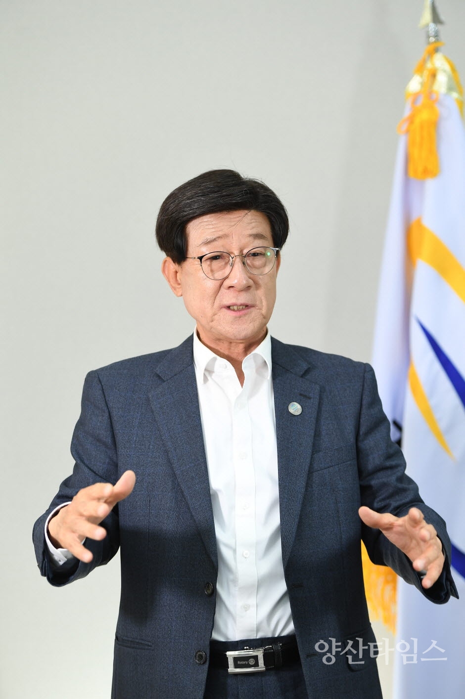 "1-3.정종복 기장군수 (6)" "1-1.정종복 기장군수가 18일 하천범람에 대비한 주민 사전대피를 현장지휘하고 있다" "1-2.기장군청사(저용량)" ⓒ양산타임스