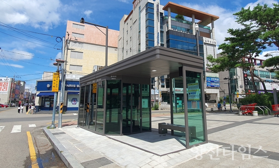 스마트버스정류장ⓒ양산타임스