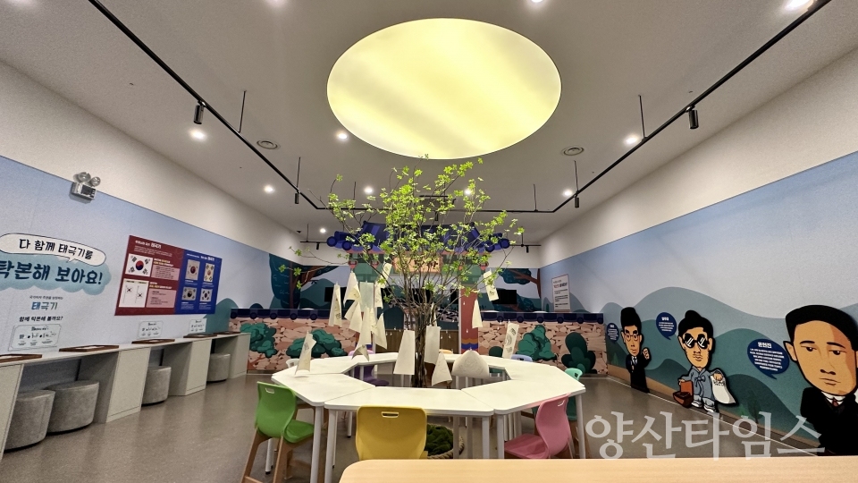"독립기념관_의춘상행 설립허가신청서" "독립기념관 전경" "독립기념관_기획전시실" "독립기념관_상설전시실" "독립기념관_어린이 역사체험실" "독립기념관_역사자료실(의춘당)" "독립기념관_윤현진 일본유학시절" ⓒ양산타임스