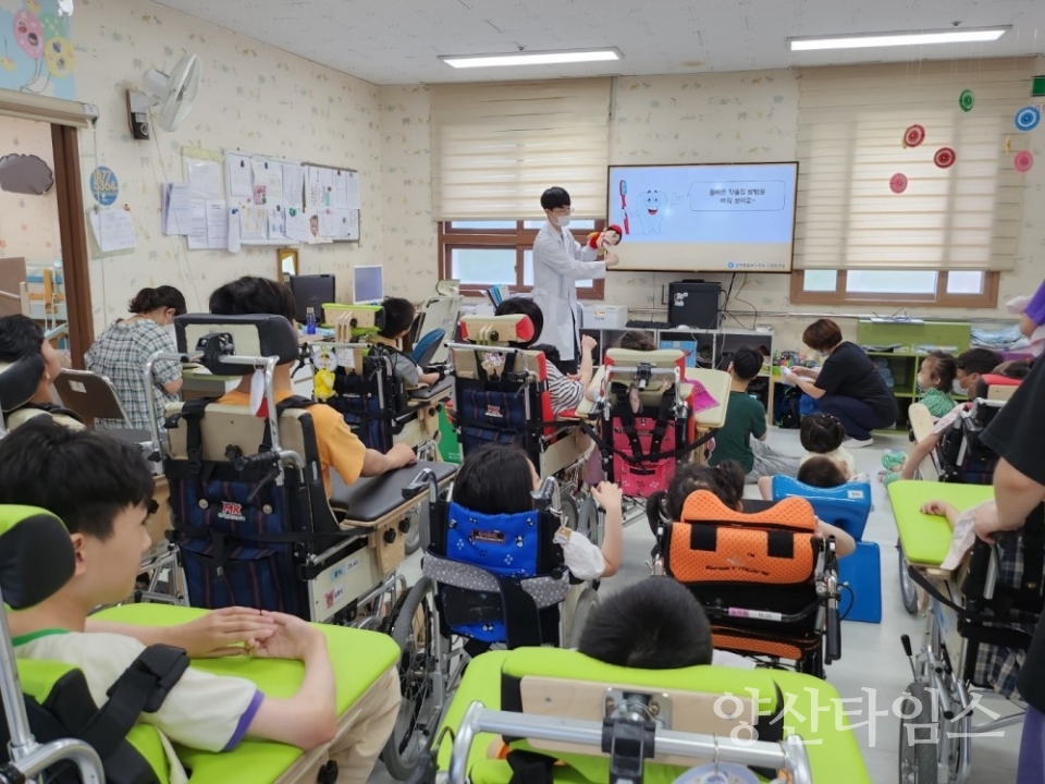 남부통합보건지소, 장애인 구강건강관리 사업 운영ⓒ양산타임스