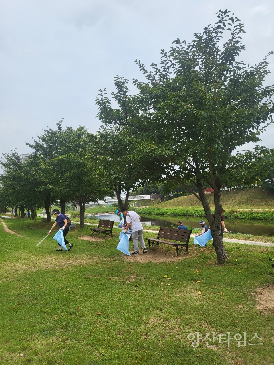 소주동 추석맞이 국토대청소ⓒ양산타임스