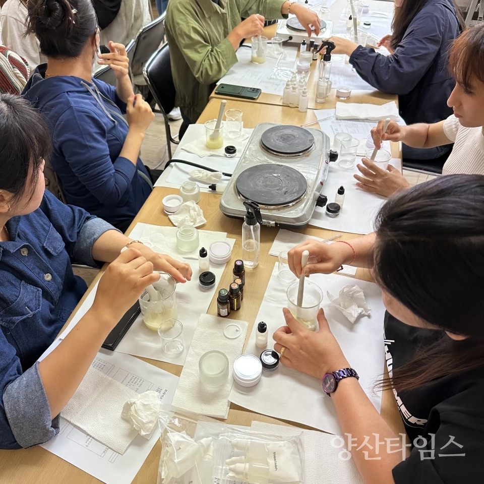 다문화가족 취미 교양 교실ⓒ양산타임스