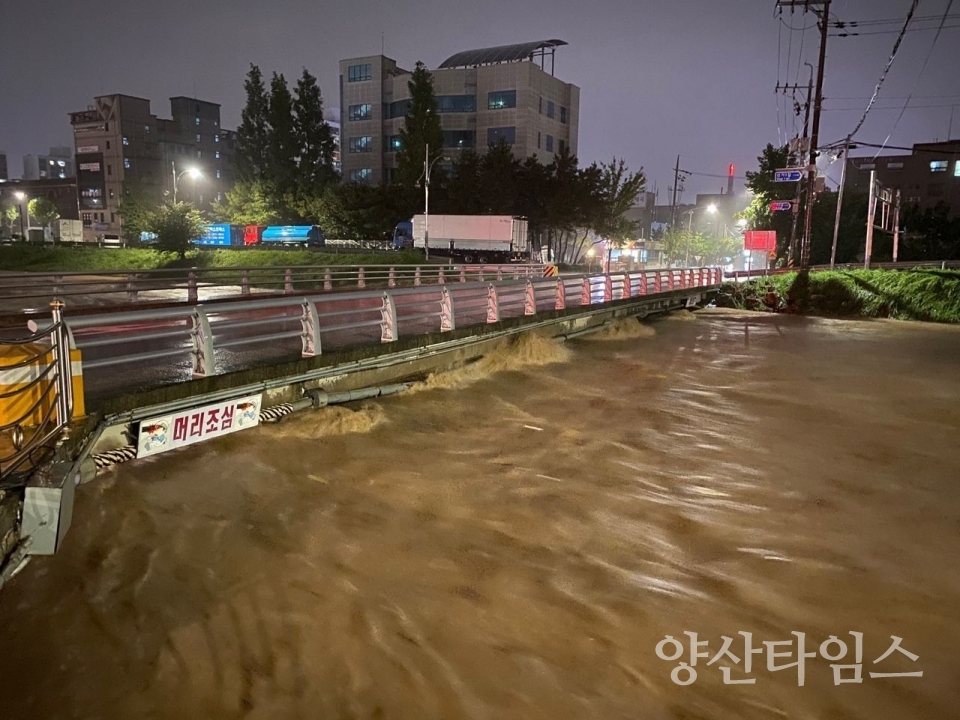 북부 자연재해위험_북부ⓒ양산타임스