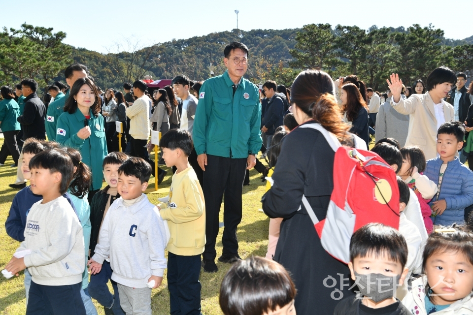 울주군·웅촌119안전센터, 울주군청사 합동소방훈련교육ⓒ양산타임스