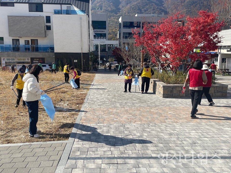 동면 11월 국토대청소ⓒ양산타임스