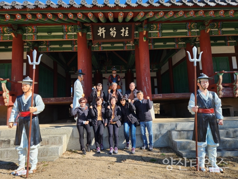 청도군 선진지 견학ⓒ양산타임스