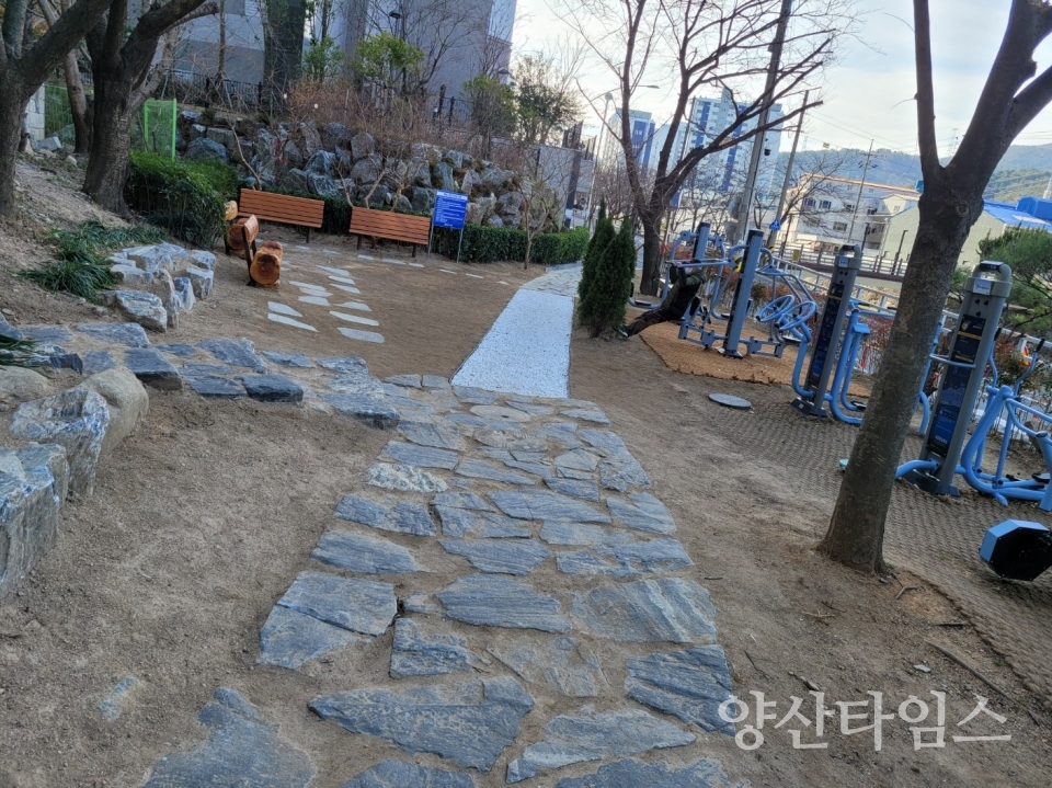 덕계동 주민쉼터 경관개선ⓒ양산타임스
