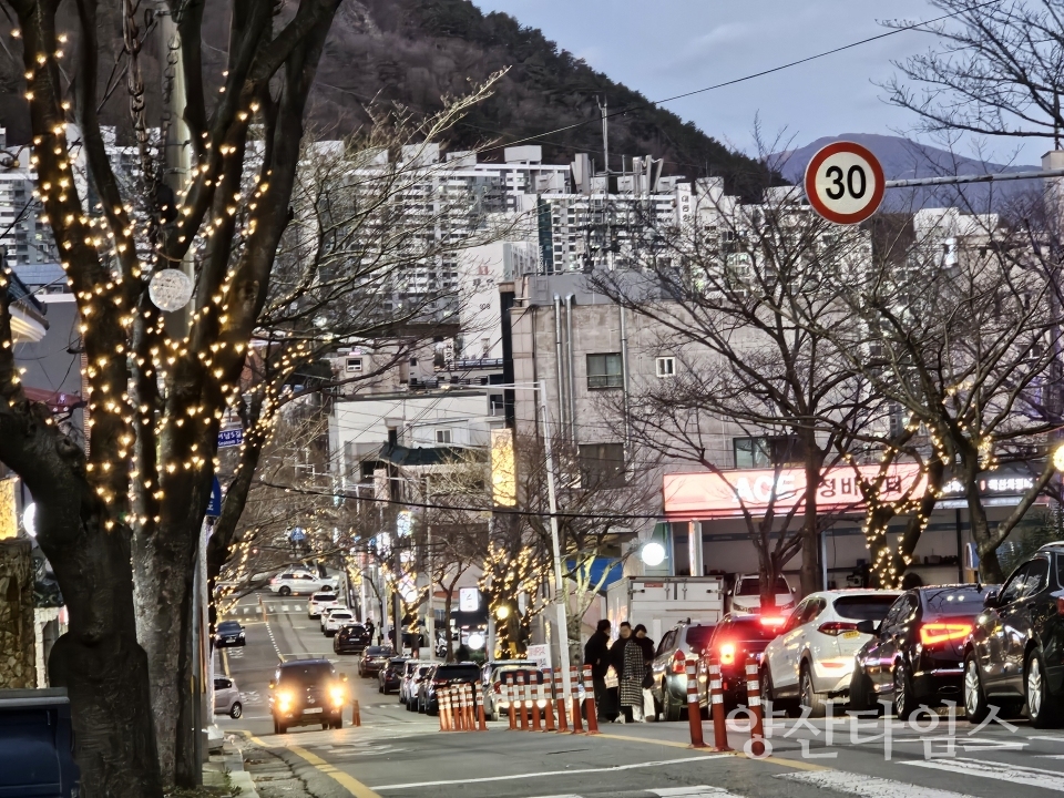 목화로 빛거리 점등식ⓒ양산타임스