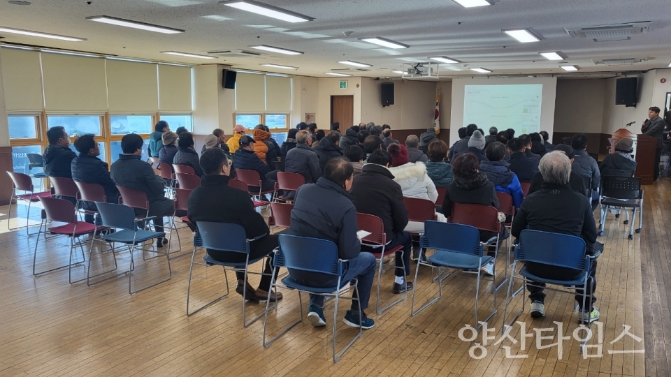 울주군, 서생 서생삼거리~성동초등학교간 도로확장공사 노선 확정ⓒ양산타임스