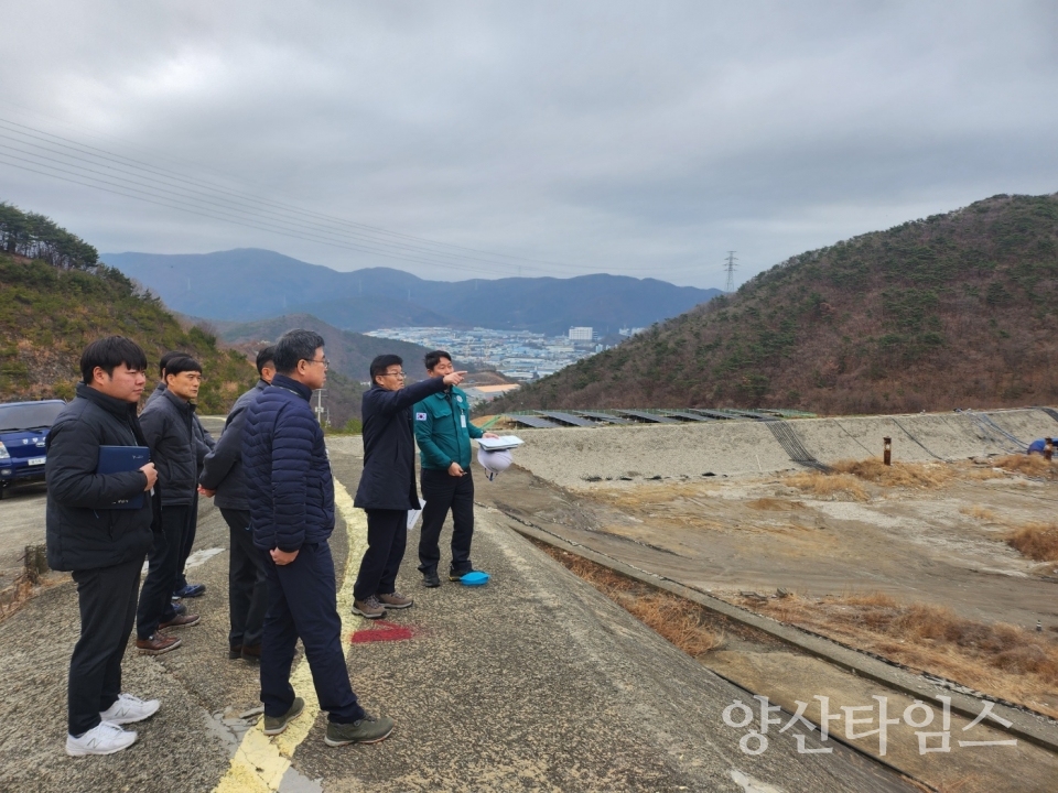 "부시장 현장행정(자원회수시설)" "부시장 현장행정(매립장)" "부시장 현장행정(바이오가스화시설)" ⓒ양산타임스