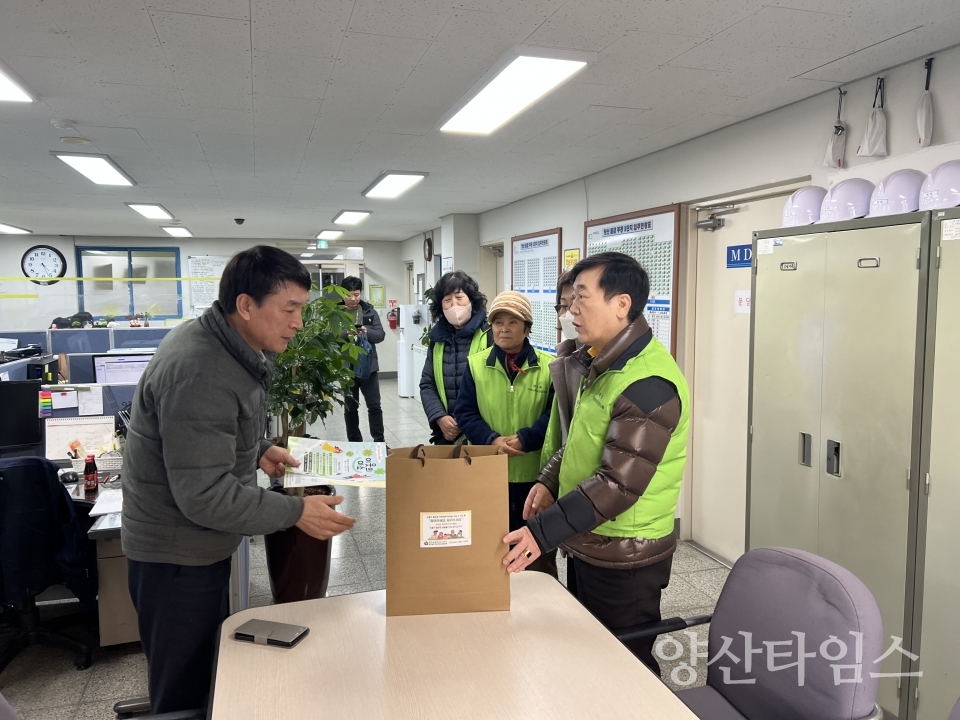 양주동 복지사각지대 발굴 캠페인ⓒ양산타임스