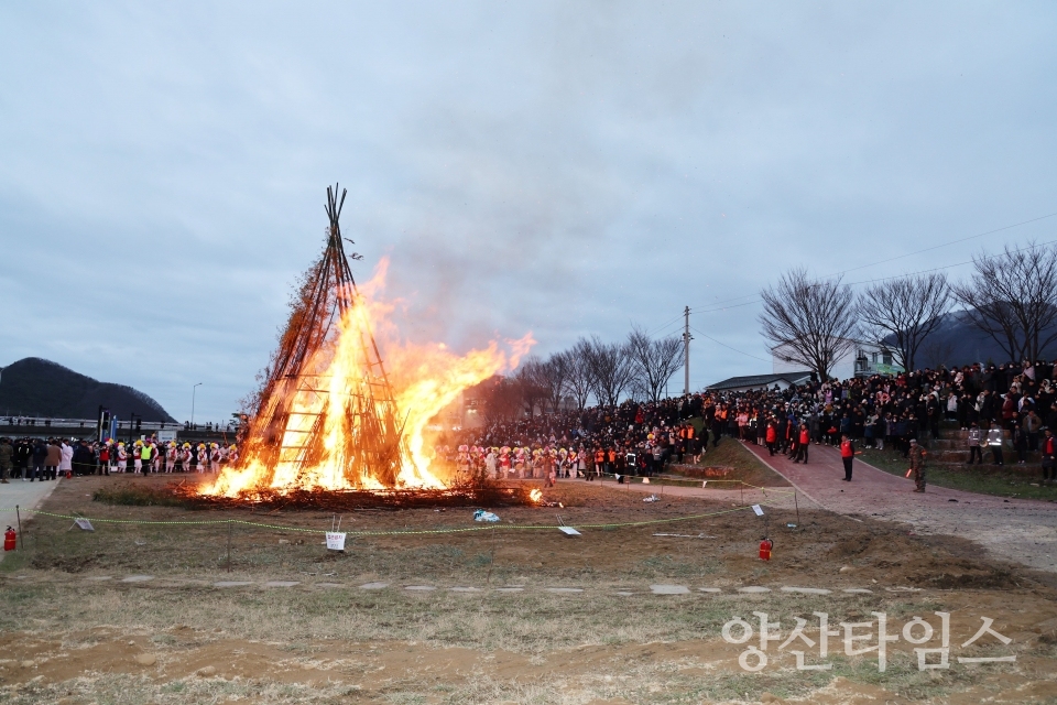 웅상지역 정월대보름 행사ⓒ양산타임스