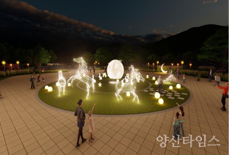 오리소공원 리모델링 조감도ⓒ양산타임스