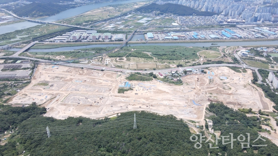덕계경동산단가산산단 전경 ⓒ양산타임스
