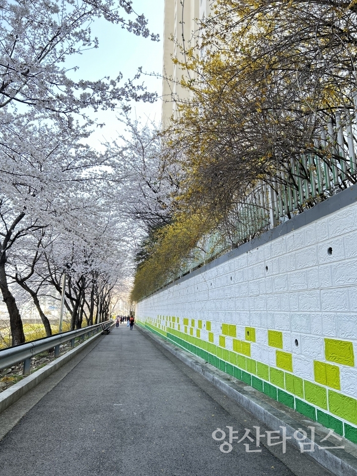 덕계동 노후벽화 새단장ⓒ양산타임스
