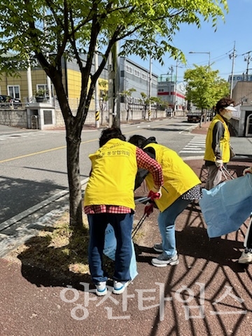 소주동 국토대청소ⓒ양산타임스