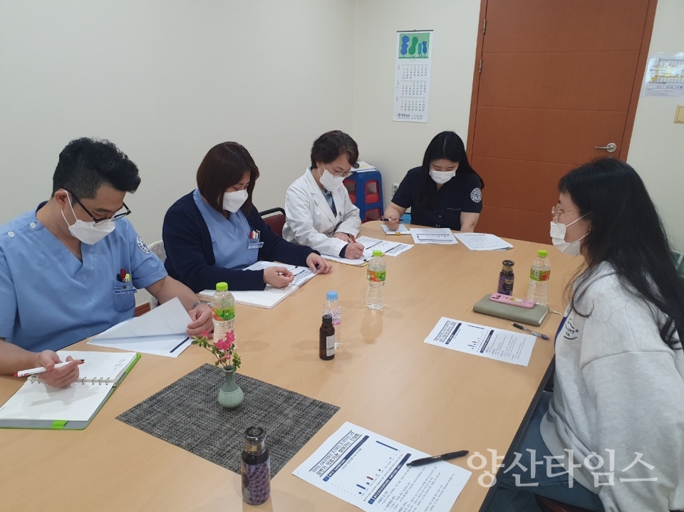 울주군정신건강복지센터, 정신의료기관 찾아가는 간담회ⓒ양산타임스