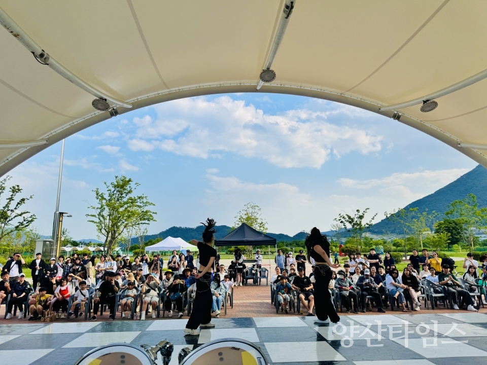 청소년문화예술단 버스킹Dayⓒ양산타임스