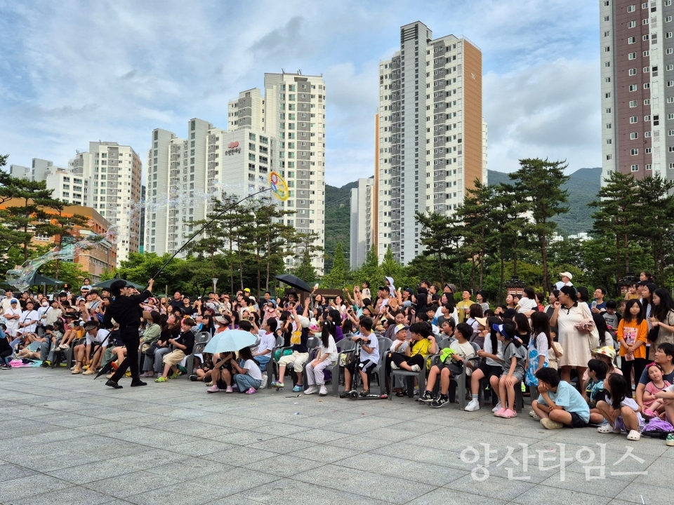 찾아가는 힐링 콘서트ⓒ양산타임스