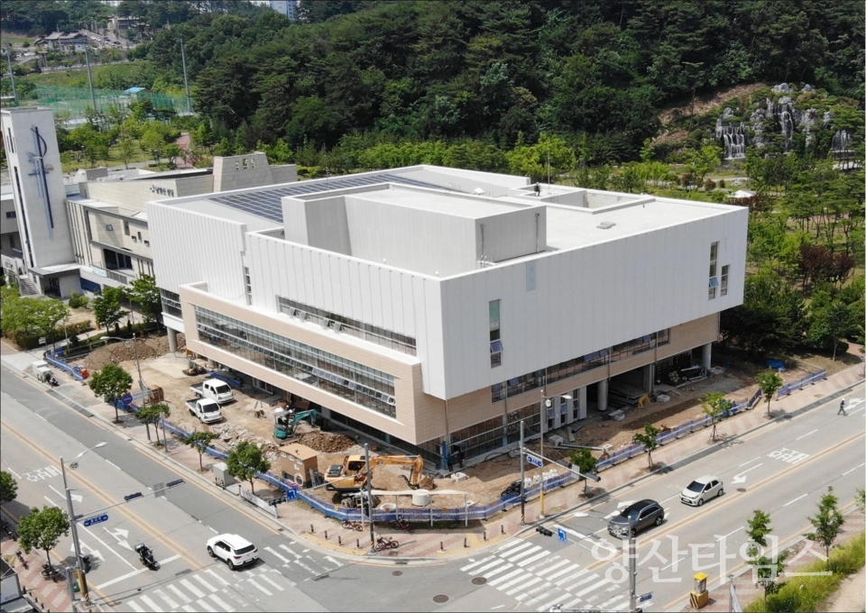 물금청소년문화의집 건립현장ⓒ양산타임스