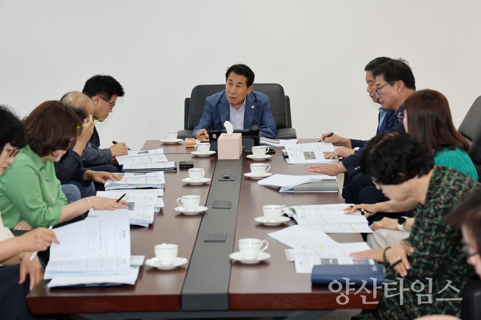 시정 운영 정기티타임ⓒ양산타임스