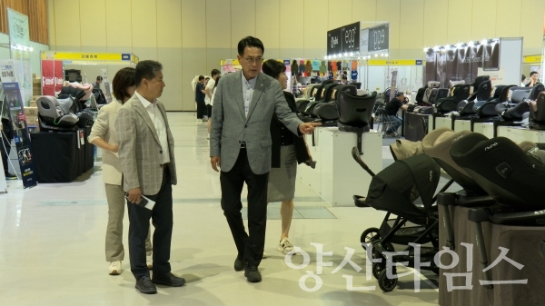 "울주군, 울산경남육아박람회 저출산 정책홍보관 운영3" "울주군, 울산경남육아박람회 저출산 정책홍보관 운영2" ⓒ양산타임스