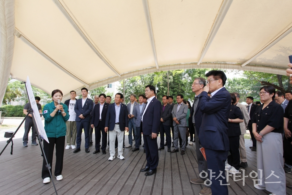 웅상 소상공인 현장간담회 ⓒ양산타임스
