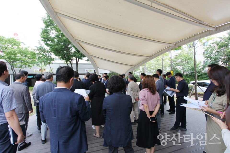 웅상 소상공인 현장간담회 ⓒ양산타임스