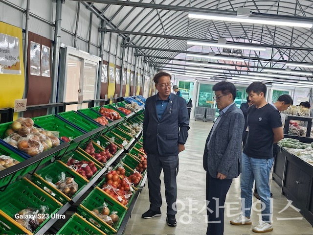 "농업시설 현장행정 실시4" "농업시설 현장행정 실시1" "농업시설 현장행정 실시2" "농업시설 현장행정 실시3" ⓒ양산타임스
