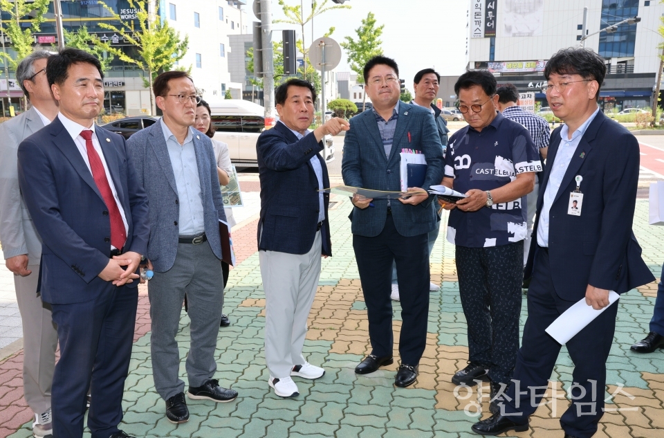 양산라피에스타 방문 간담회ⓒ양산타임스